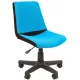 Кресло chairman 115 Kids (Текстиль черно-голубой) главное фото в маленьком размере