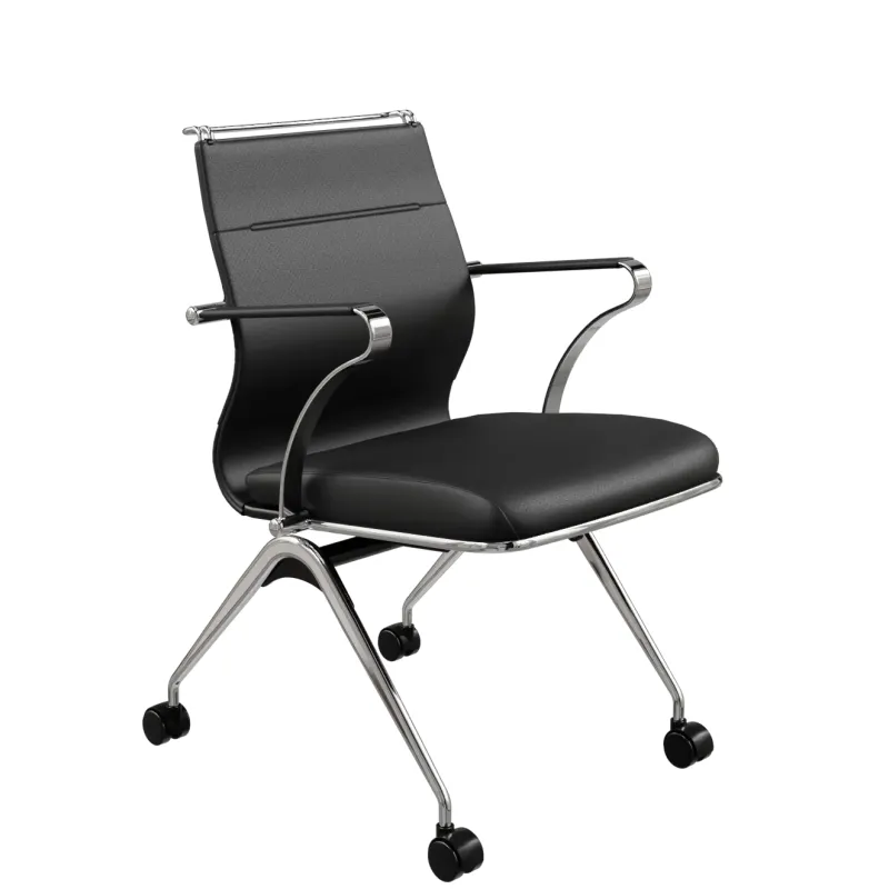 Компьютерное кресло Sit Well M4-192K - черная экокожа главное фото