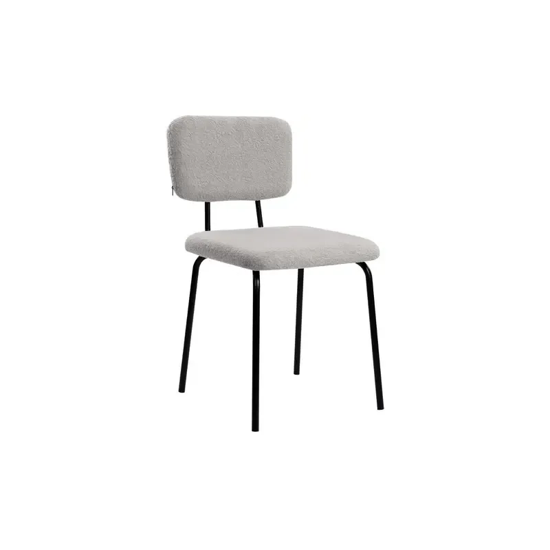 Стулья  "Ideal CF-080", КОМПЛЕКТ 4 шт., черный каркас, букле серый, 533256 главное фото